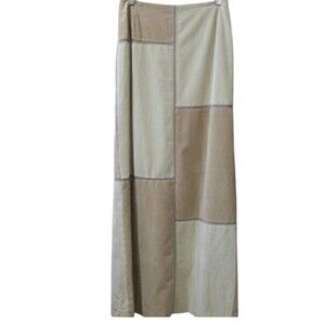 Iceberg Vintage 90s Patchwork Corduroy Maxi Skirt | Rare Italian Designer Size 4